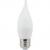 Лампочка LED 7W E27 свеча на ветру 2700 120x37 C7SW70ELC пласт/алюм Premium Ecola 496768