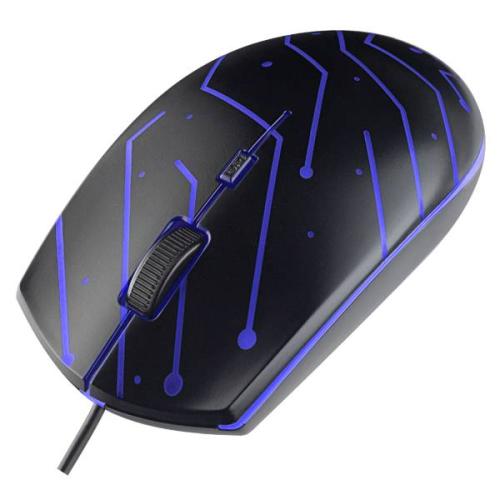 Мышь PERFEO PF-A4782 MAZE USB оптич. 4кн 1200DPI,RGB подсветка