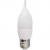Лампочка LED 5.3(5)W E27 свеча на ветру 4000 133x38 C7YV53ELC пласт/алюм Ecola 498661