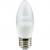 Лампочка LED 7W E27 свеча 4000 103x37 C7QV70ELC пласт/алюм Ecola 523097