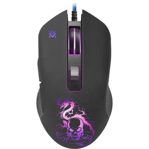 Мышь DEFENDER  090 GM Sky Dragon 6кн игровая+коврик 800-3200dpi 52090