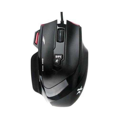 Мышь ГАРНИЗОН GM-790G "Мирфак", 7кн, 3200 DPI, подсветка,1.5м