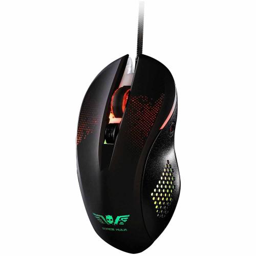Мышь SmartBuy SBM-735G-K SPACE HULK игровая, 6400DPI, 7кн,LED подсветка, USB