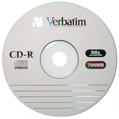 bulk CD-R VERBATIM-80 (упаковка 10шт)