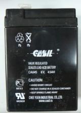 Аккумулятор свинцово-кислотный CASIL 645 6V(4.5А/ч)