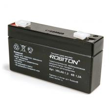 Аккумулятор свинцово-кислотный ROBITON VRLA 6-1,3 6V 1,3Ah