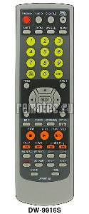 Пульт дистанционного управления BBK DW-9916S DVD