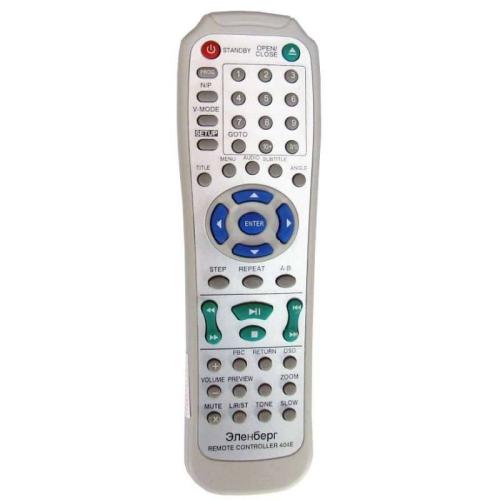 Пульт дистанционного управления ELENBERG RC-404E DVD