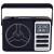 Радиоприемник ECB RS-223(FM, AM,SW1/2) SD,USB сетевой