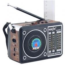 Радиоприемник ECB RS-203(FM 64-108, AM,SW1/2) SD,USB сетевой