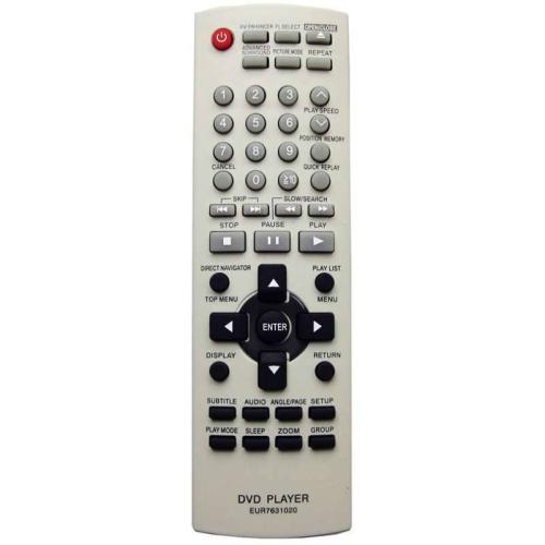 Пульт дистанционного управления PANASONIC EUR7631020 DVD