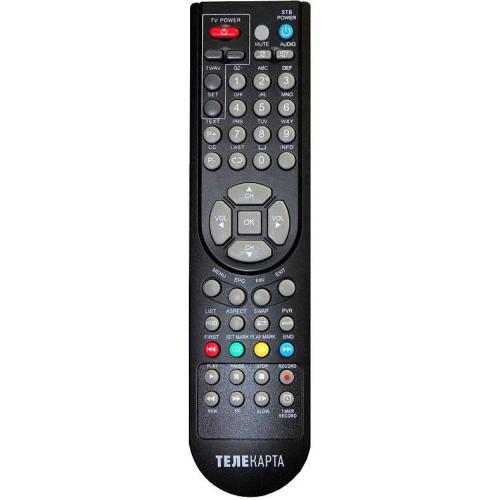 Пульт дистанционного управления ТЕЛЕКАРТА EVO-5 PVR