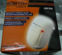Зарядное устройство Robiton Uni100 (1-2 AA/AAA,140mA)