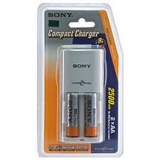 Зарядное устройство SONY COMPACT +2 AA 2500mAh BCG34HS2E/BCG34HW2EN