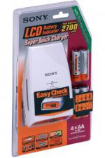 Зарядное устройство SONY QUICK mini+2 аккумулятора AA2300