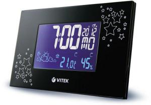 метеостанция VITEK-6405 беспроводная,часы