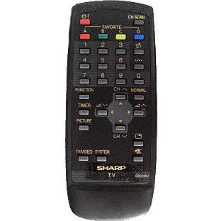 Пульт дистанционного управления SHARP G0023KJ TV,OrC