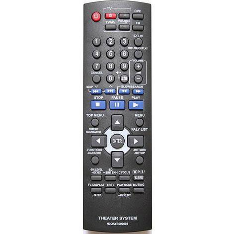 Пульт дистанционного управления PANASONIC N2QAYB000094(000093)дом кинотеатр