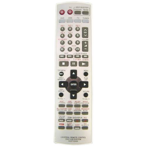 Пульт дистанционного управления универсальный PANASONIC EUR7722X20 DVD/VHS system