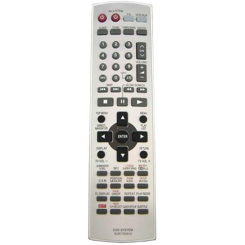 Пульт дистанционного управления PANASONIC EUR7722X10 DVD SYSTEM