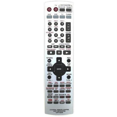 Пульт дистанционного управления PANASONIC EUR7722X20 универсальный DVD/VHS SYSTEM