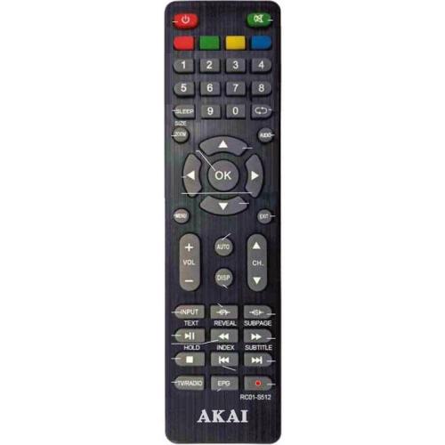 Пульт дистанционного управления  AKAI RC01-S512 TV