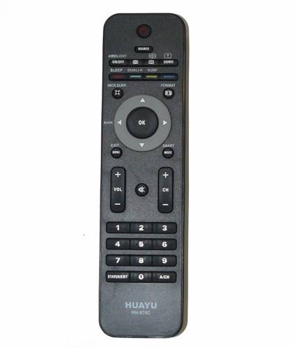 Пульт дистанционного управления универсальный HUAYU/XINGYE (PHILIPS) RM-670C LCD блистер