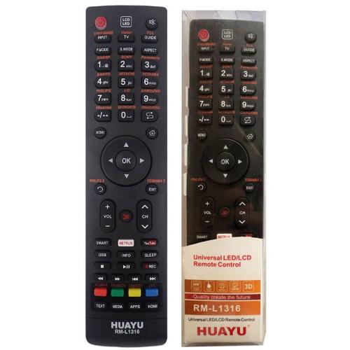 Пульт дистанционного управления универсальный HUAYU RM-L1316 3D/SMART/YOUTUBE/NETFLIX