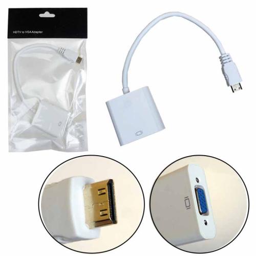 Переходник Mini HDMI шт-VGAгн 0,15м H-31
