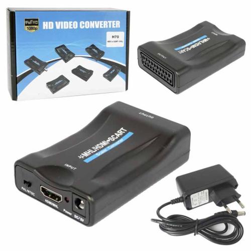 Переходник H70 HDMI-SCART 1080P