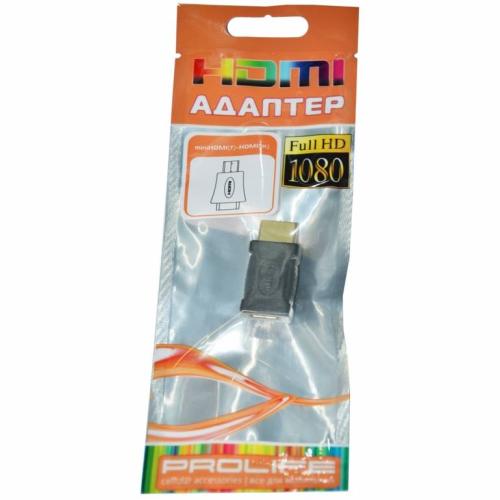Переходник HDMI штекер-miniHDMI гнездо